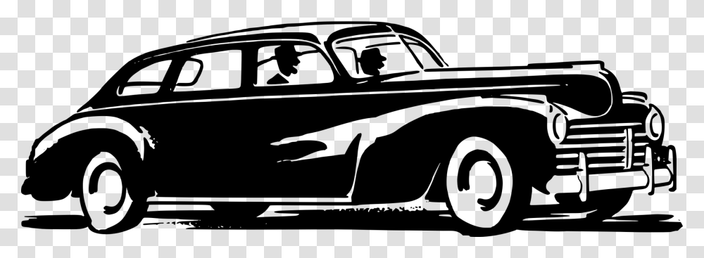Classic Carmidsize Carantique Car 1940s Car Clipart, Gray, World Of Warcraft Transparent Png