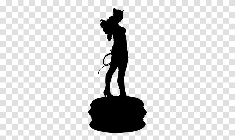 Classic Catwoman Image Silhouette, Person, Human, Mammal Transparent Png