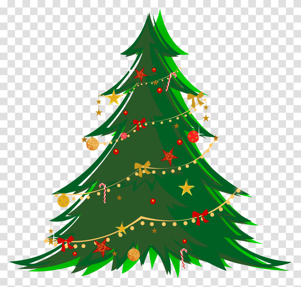 Classic Clipart Christmas Tree, Plant, Ornament, Lighting, Star Symbol Transparent Png