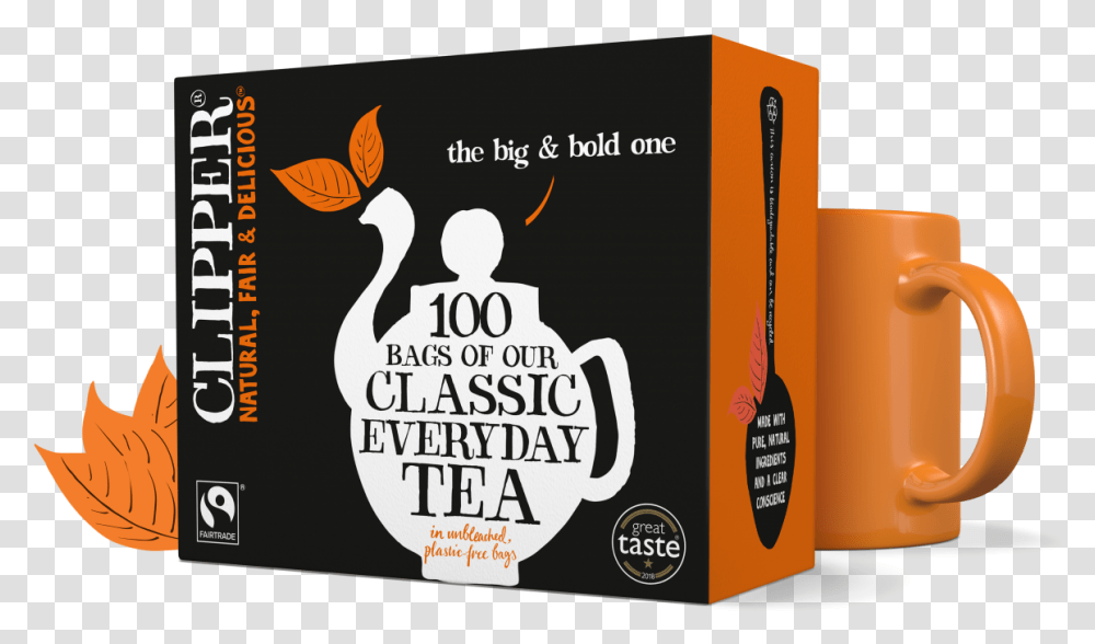 Classic Everyday Tea English Breakfast Tee Clipper, Poster, Advertisement, Word Transparent Png