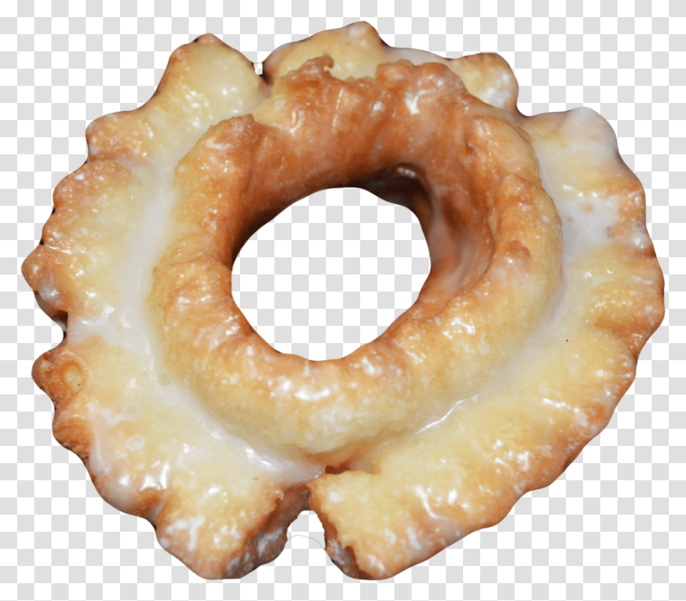 Classic Glazed Old Fashioned Cake Doughnut, Bread, Food, Sweets, Confectionery Transparent Png