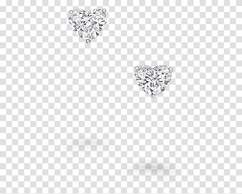 Classic Graff Heart Shape Diamond Stud Earrings Engagement Ring, Accessories, Accessory, Gemstone, Jewelry Transparent Png