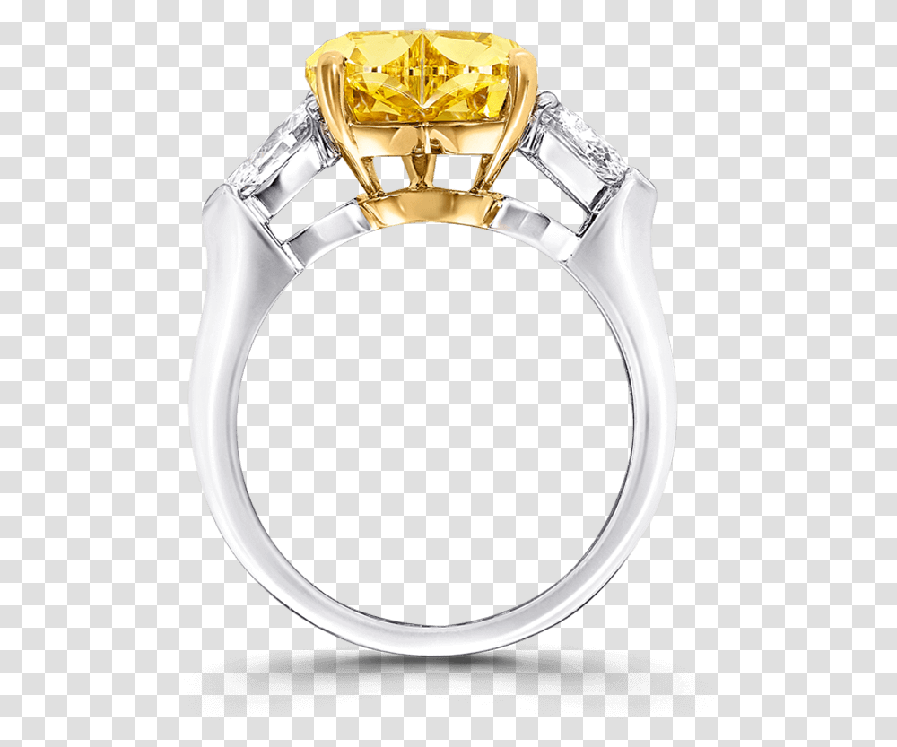 Classic Graff Heart Shape Ring Yellow Diamond Engagement Ring, Accessories, Accessory, Jewelry, Silver Transparent Png