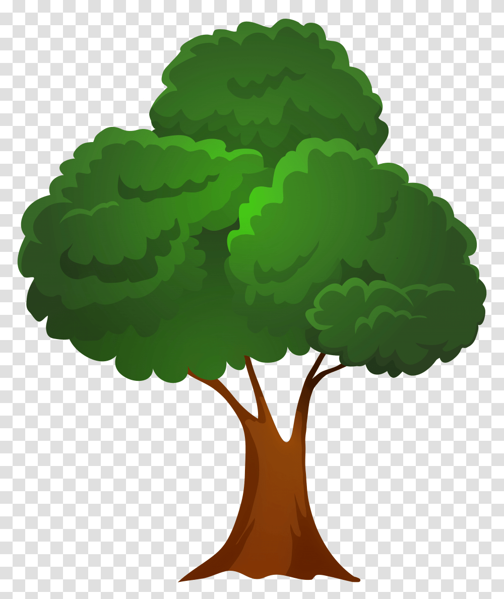 Classic Green Tree Clip Art, Plant, Vegetable, Food, Fungus Transparent Png