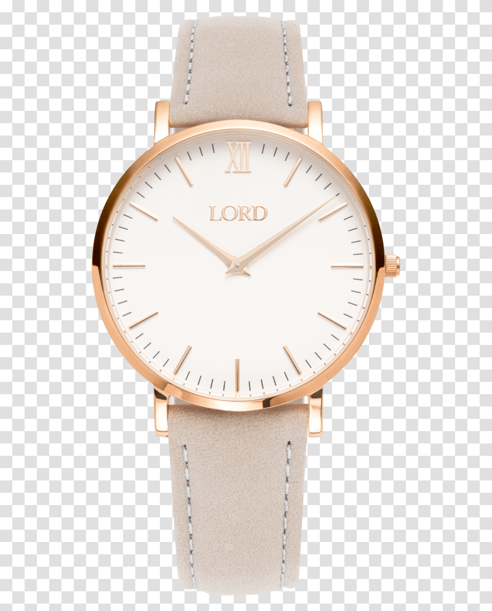 Classic Grey Ladies Watch White Face Golden Hands Analog Watch, Wristwatch, Clock Tower, Architecture, Building Transparent Png
