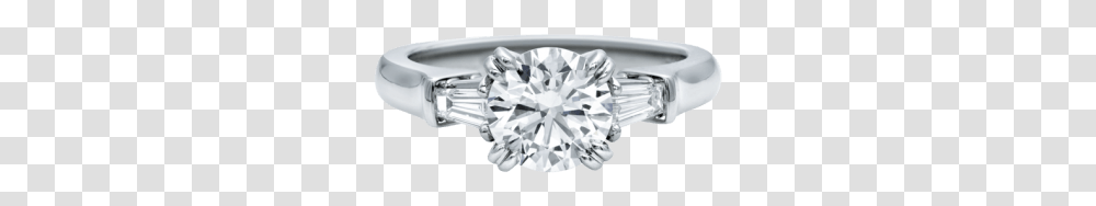 Classic Harry Winston Baguette Engagement Ring, Diamond, Gemstone, Jewelry, Accessories Transparent Png