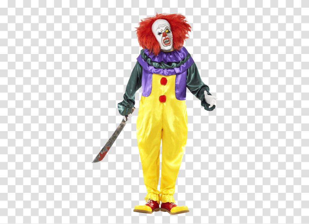Classic Horror Clown Disfraces De Payasos Asesinos, Performer, Person, Human, Costume Transparent Png