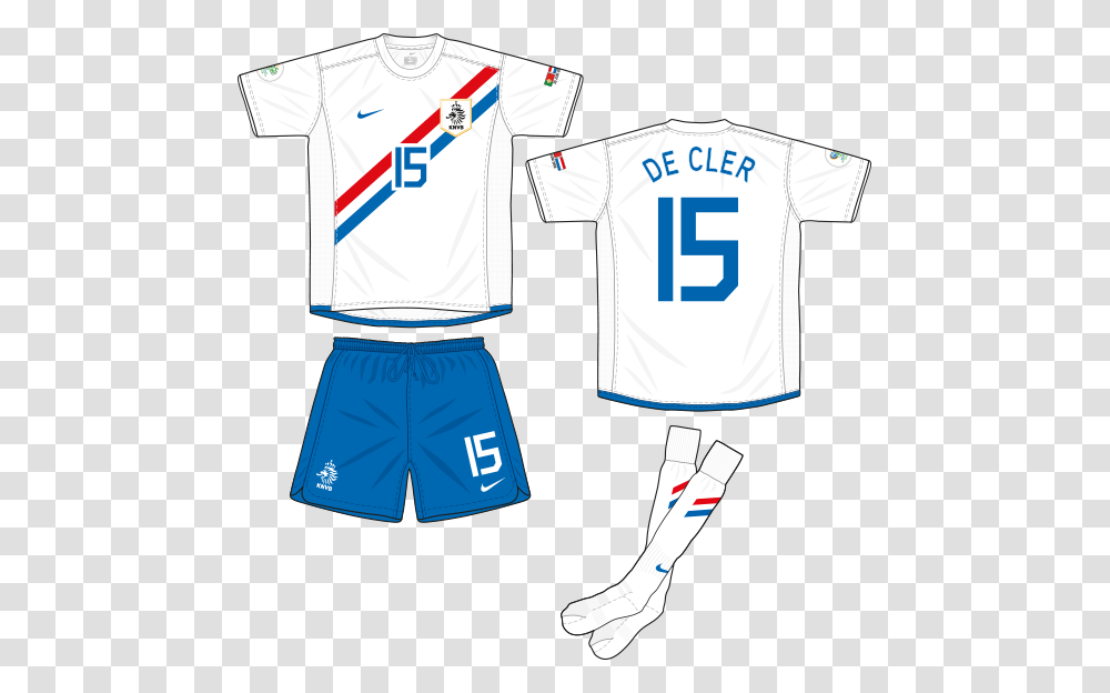 Classic Kits By Jsc Aek 06 07 Pxd No Requests Netherlands 2006 Kit, Apparel, Shirt, Jersey Transparent Png
