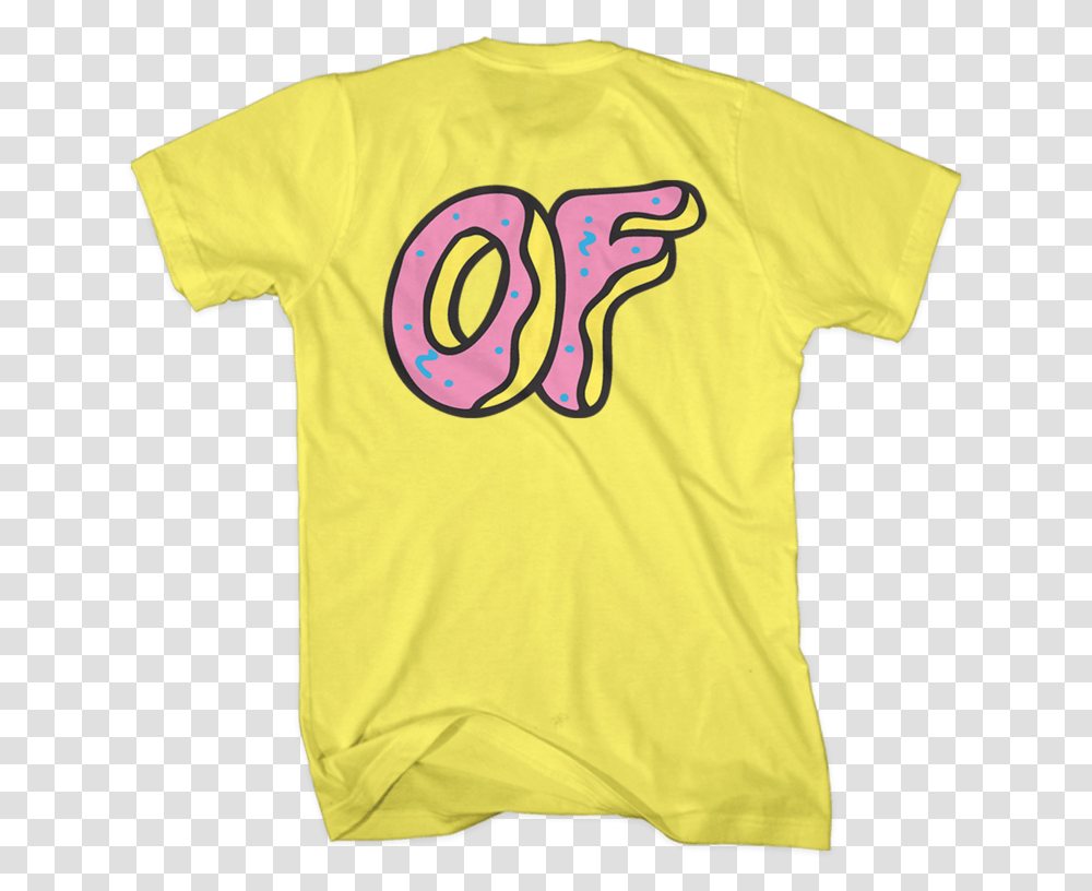 Classic Logo Tee Yellow Odd Future, Clothing, Apparel, T-Shirt Transparent Png