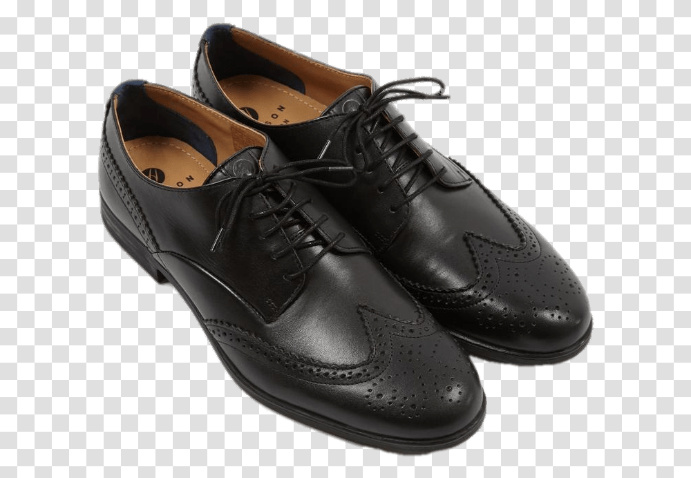 Classic Pair Of Black Brogue Shoes Brogue Shoes, Apparel, Footwear, Sneaker Transparent Png