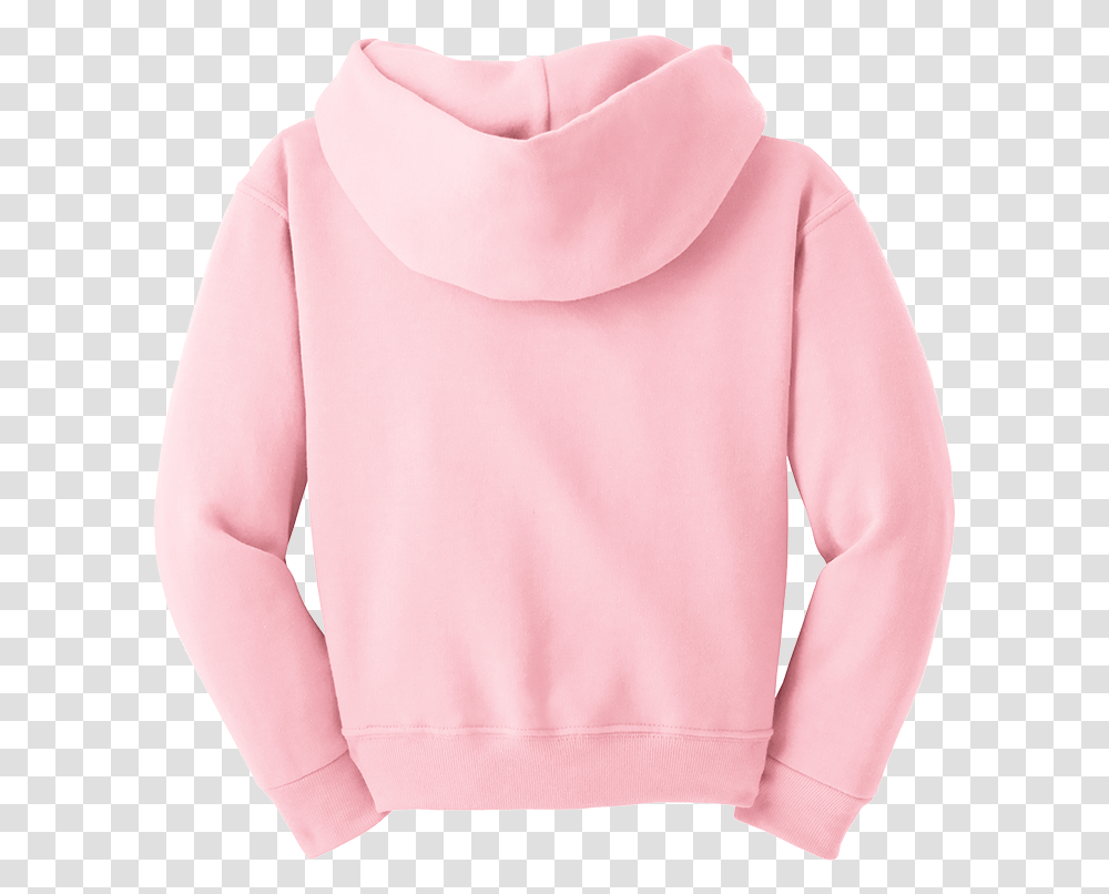 Classic Pink Pink Hoodie Back Template, Apparel, Sweater, Sweatshirt Transparent Png