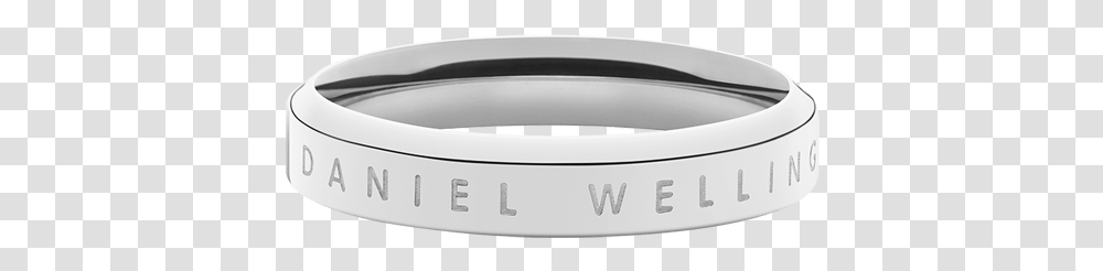 Classic Ring Silver Titanium Ring, Label, Bowl, Appliance Transparent Png
