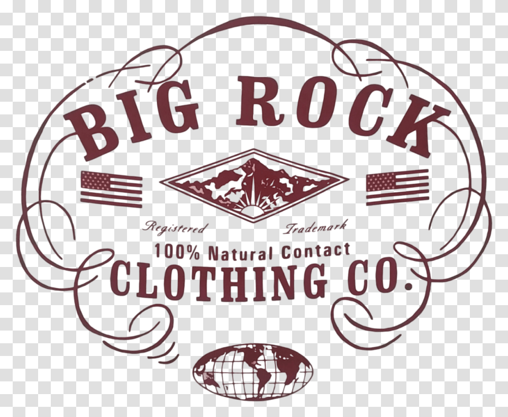 Classic Rock Big Rock Trademark Big Rock Clothing, Label, Logo Transparent Png