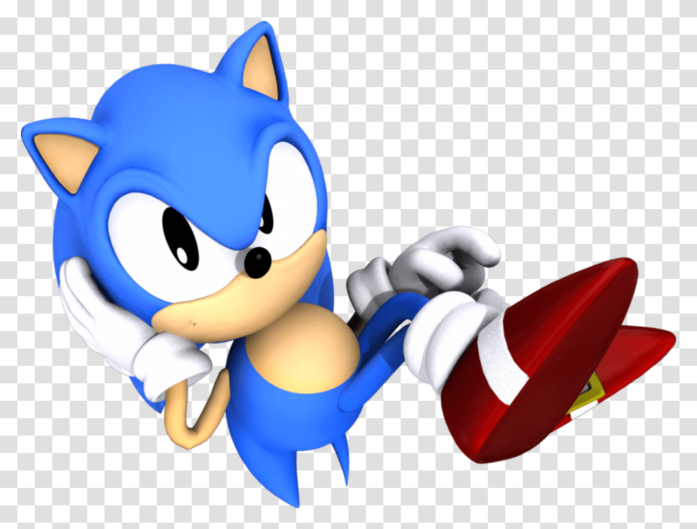 Classic Sonic Angry, Toy, Animal Transparent Png