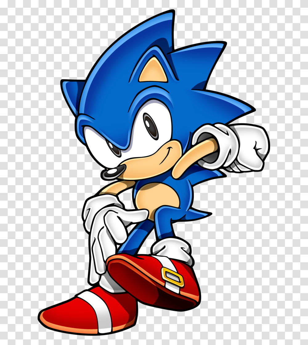 Classic Sonic, Book, Manga Transparent Png