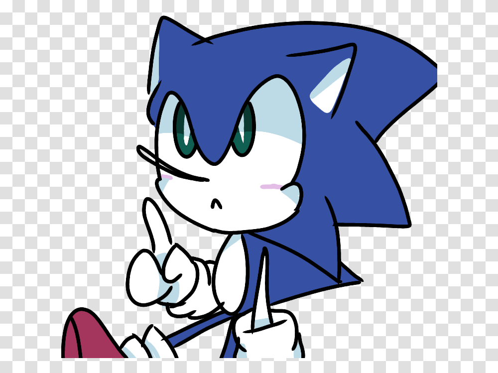 Classic Sonic, Outdoors, Drawing Transparent Png