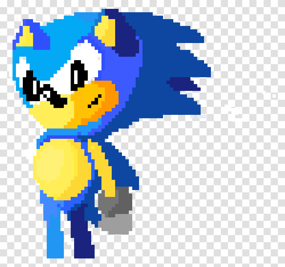 Classic Sonic, Pac Man Transparent Png