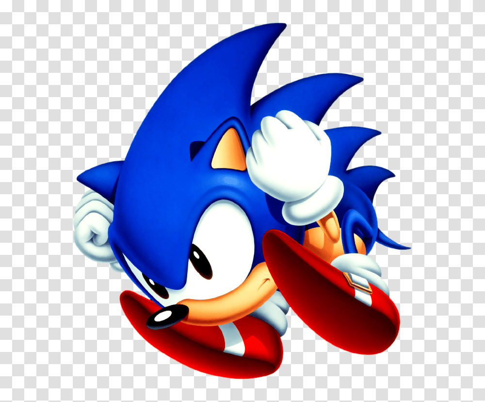 Classic Sonic Spin Dash, Toy, Angry Birds Transparent Png