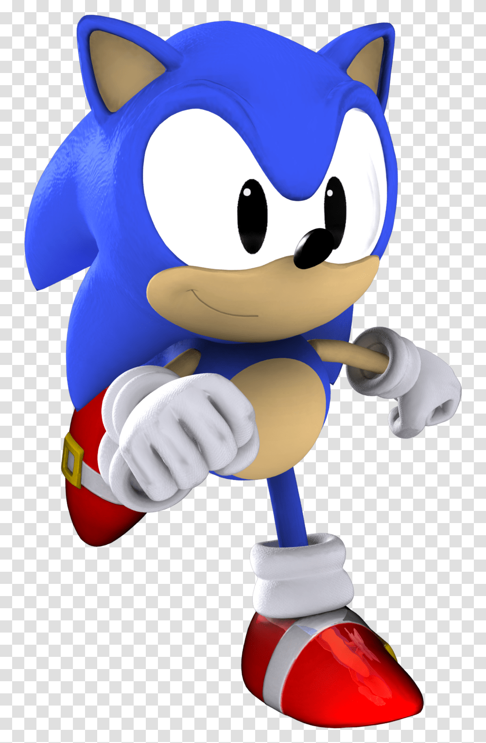 Classic Sonic The Hedgehog 3d By Itshelias94 Classic Sonic The Hedgehog 3d Render, Toy, Mascot, Hand Transparent Png