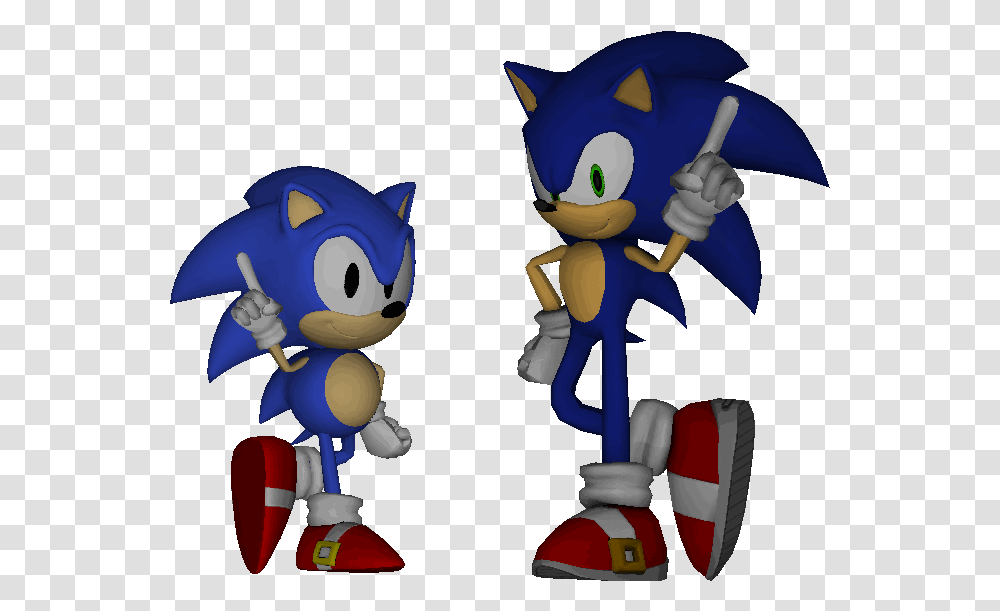 Classic Sonic, Toy, Robot, Figurine Transparent Png