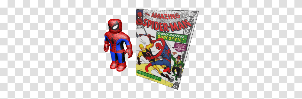 Classic Spider Man With Comic Concept By Yomamaaam Roblox, Toy, Person, Human, Comics Transparent Png