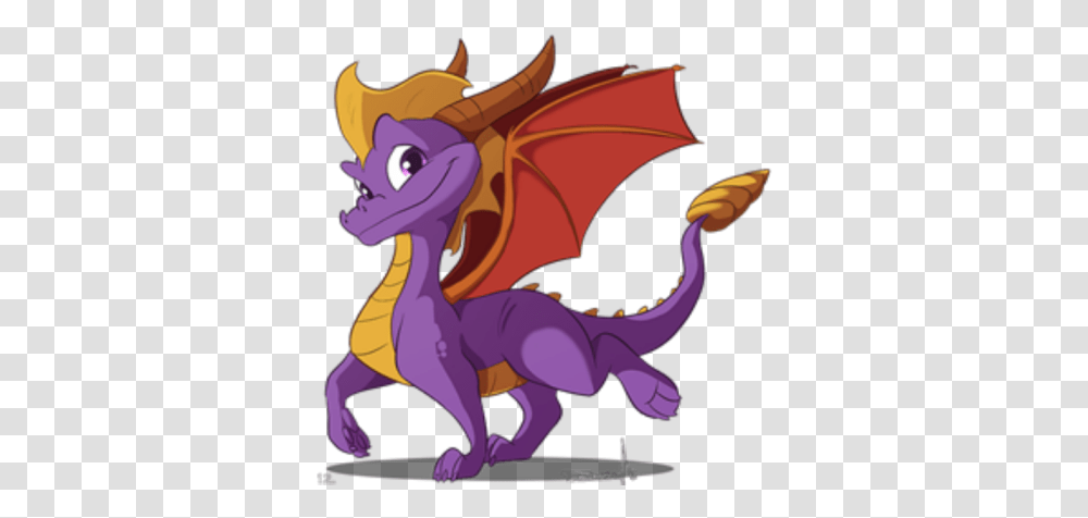 Classic Spyro Roblox, Dragon Transparent Png