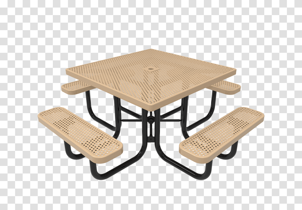 Classic Square Picnic Table, Furniture, Coffee Table, Rug, Tabletop Transparent Png