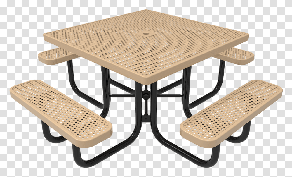 Classic Square Picnic Table Mcdonald's Table, Furniture, Coffee Table, Chair, Tabletop Transparent Png