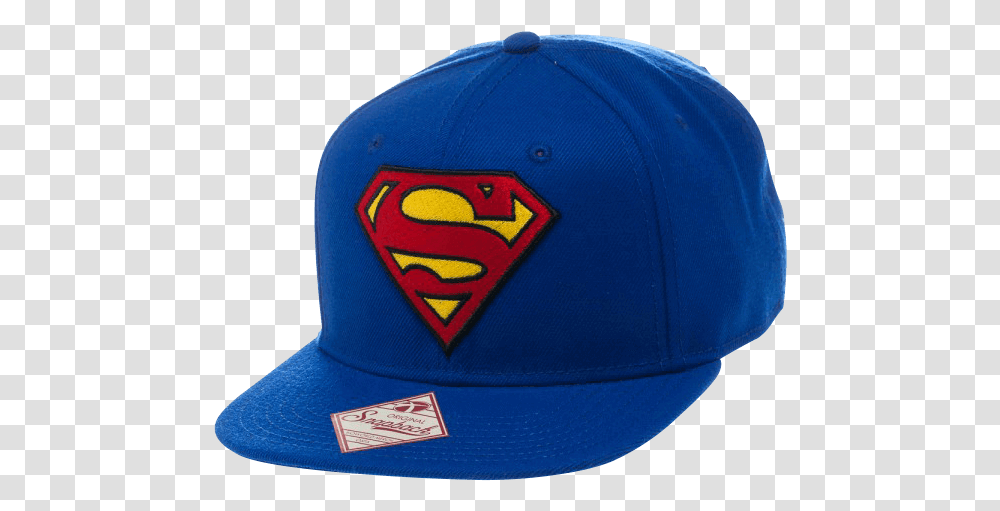 Classic Superman Logo Snapback Hat T Shirt Superman, Apparel, Baseball Cap Transparent Png
