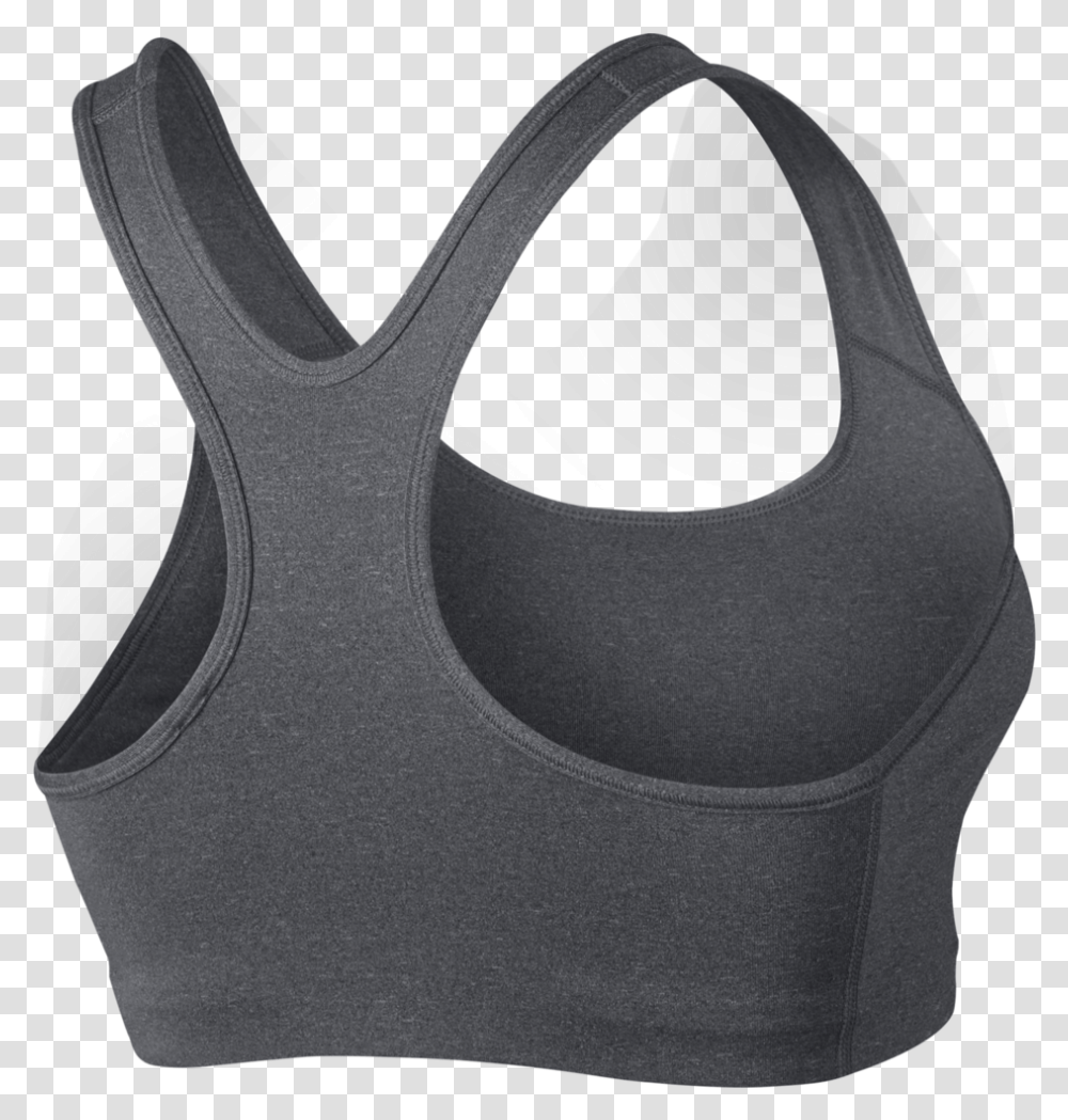 Classic Swoosh Sports Bra Women Carbon Heather Antharcite Nike Clothing, Apparel, Lingerie, Underwear Transparent Png