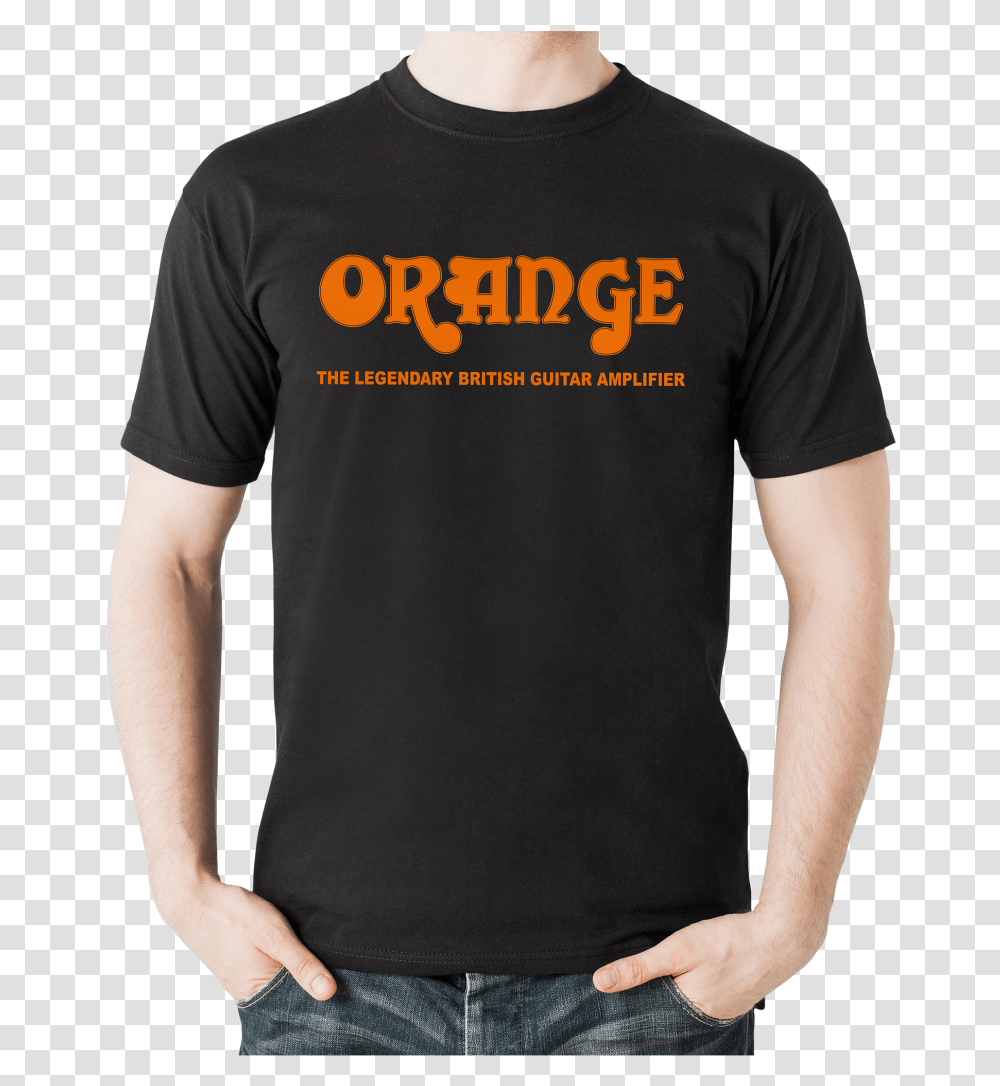 Classic T Shirt - Orange Amps Orange Amps T Shirt, Clothing, Apparel, Sleeve, T-Shirt Transparent Png