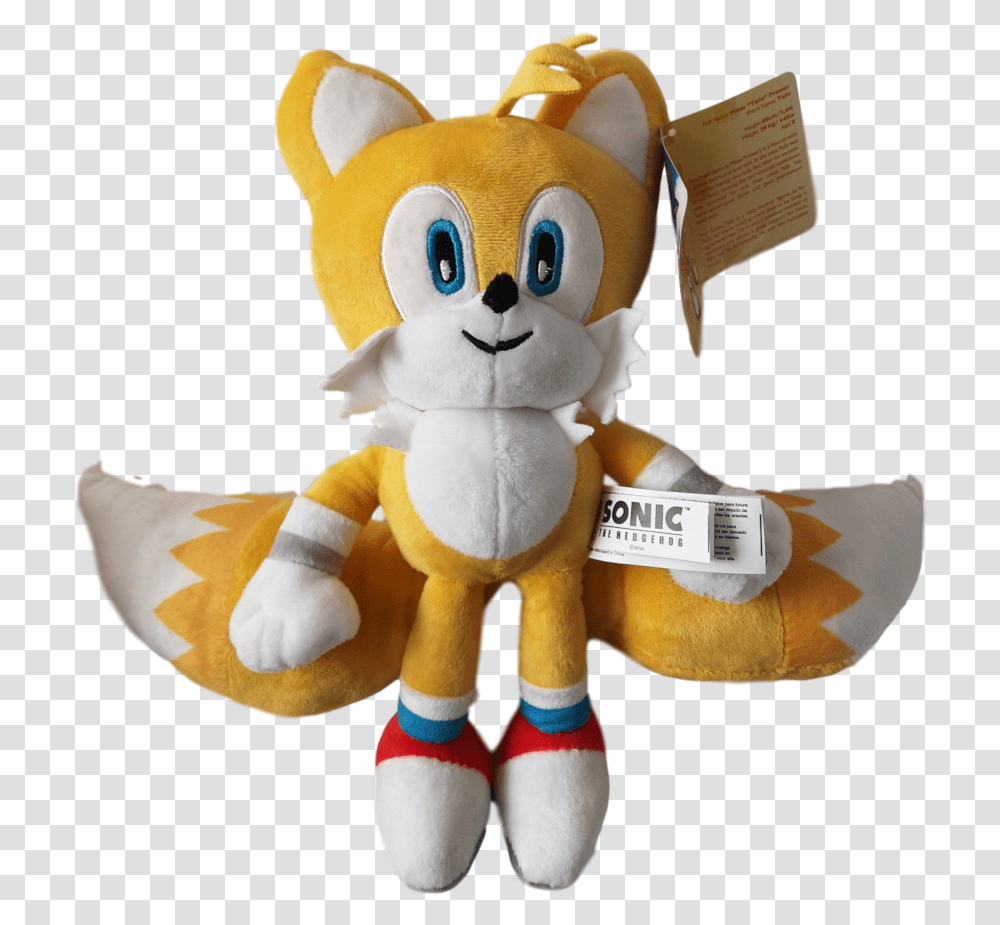 Classic Tails Sonic, Plush, Toy Transparent Png