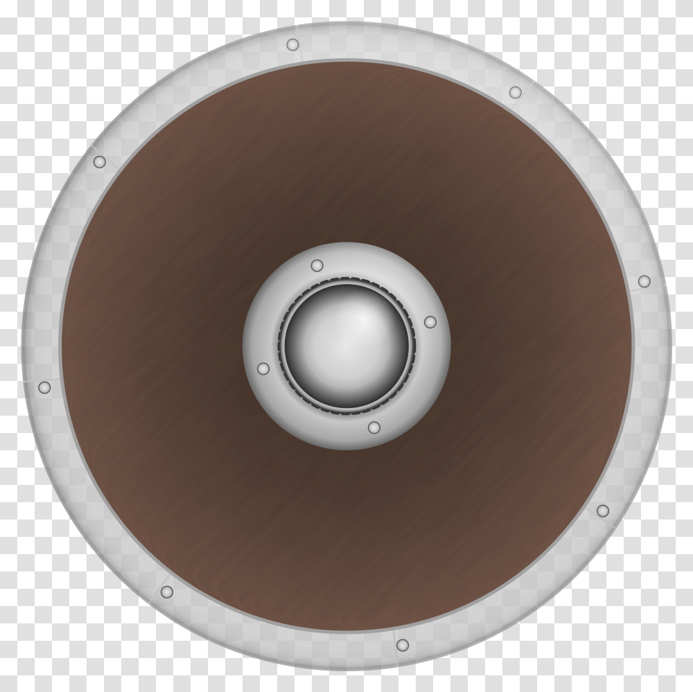 Classic Viking Shield 2 Clip Arts Subwoofer, Disk, Dvd Transparent Png
