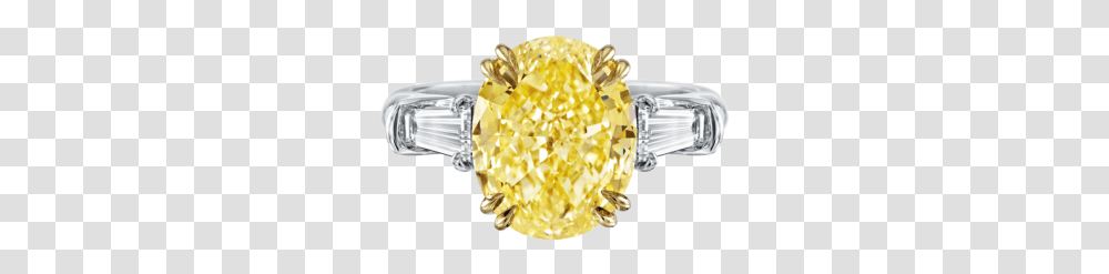 Classic Winston Oval Shaped Yellow Diamond Ring Yellow Diamond Ring Tiffany, Accessories, Accessory, Jewelry, Gemstone Transparent Png