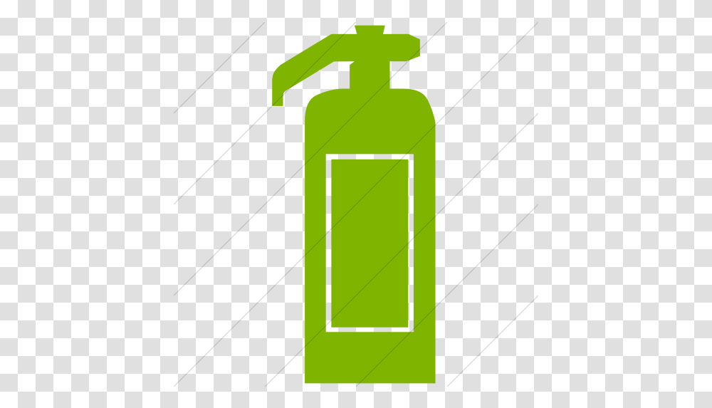 Classica Fire Extinguisher Icon Vertical, Text, Green, Cross, Symbol Transparent Png