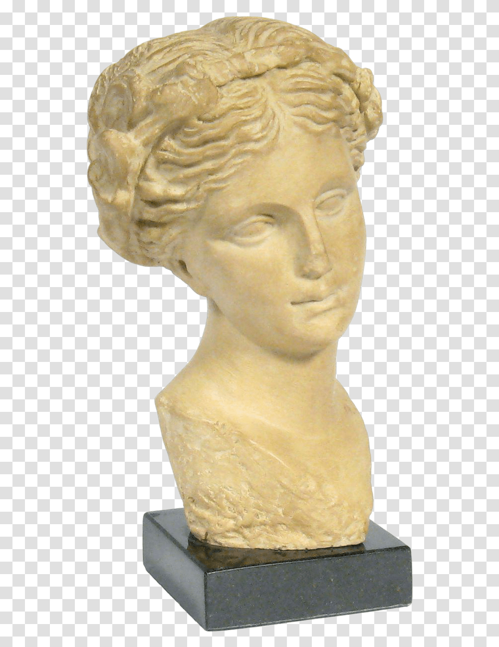 Classical Female Of Aphrodite Bust, Head, Sculpture, Statue Transparent Png