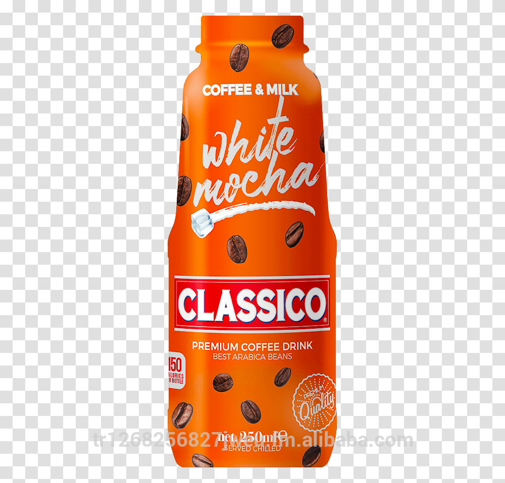 Classico White Mocha Iced Coffee Orange Drink, Beverage, Beer, Alcohol, Lager Transparent Png