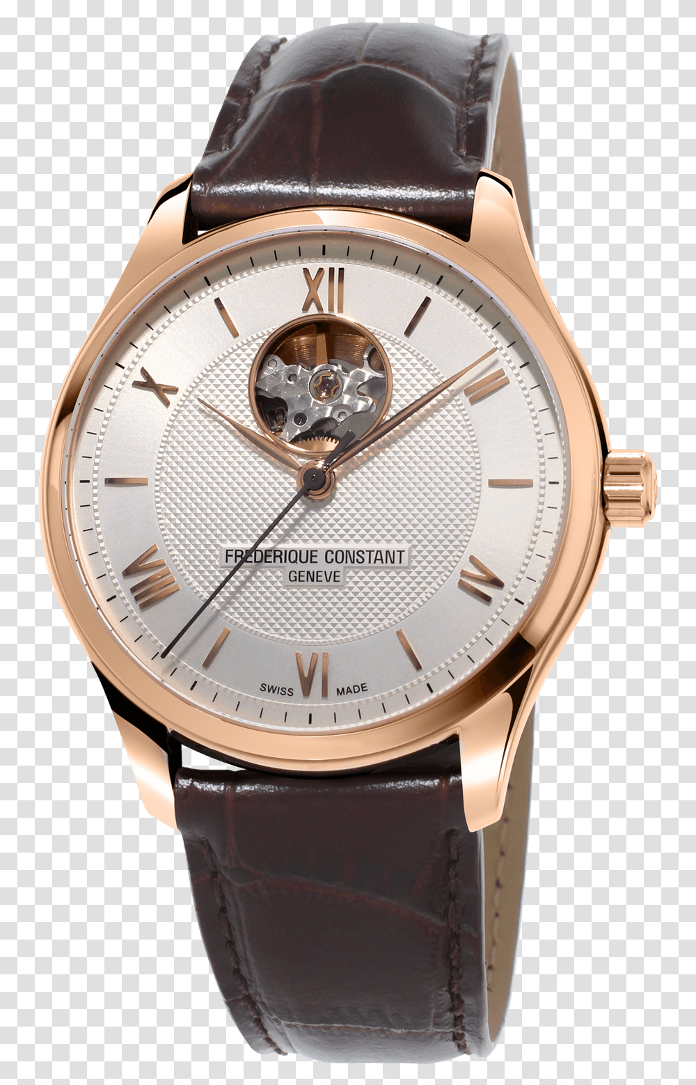 Classics Index Automatic Frederique Constant Geneve Open, Wristwatch Transparent Png