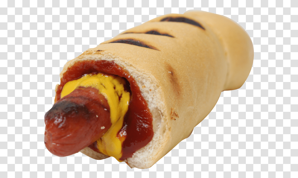 Classicweiner Ketchupmustard Pigs In A Blanket, Hot Dog, Food Transparent Png