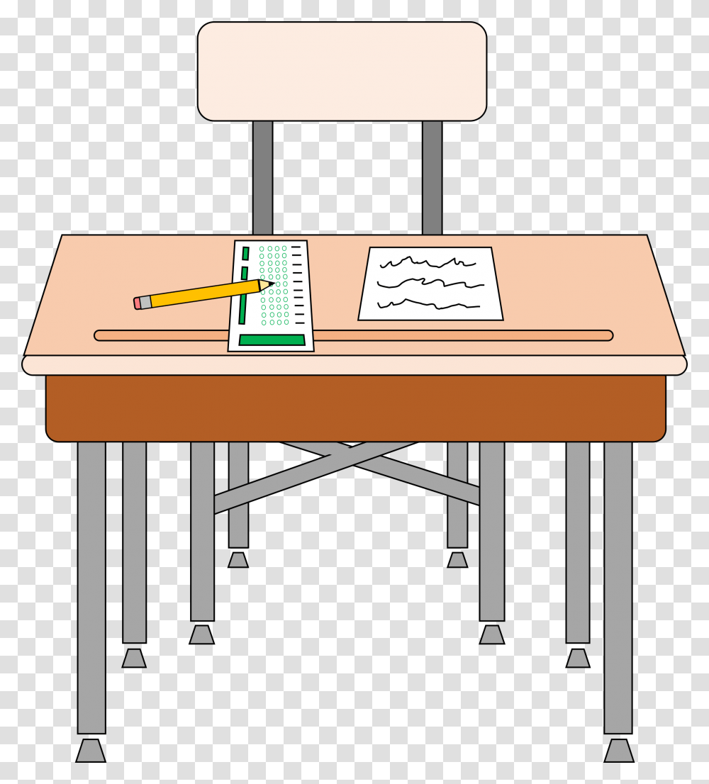 Classroom Desk Clipart, Furniture, Table, Tabletop, Electronics Transparent Png