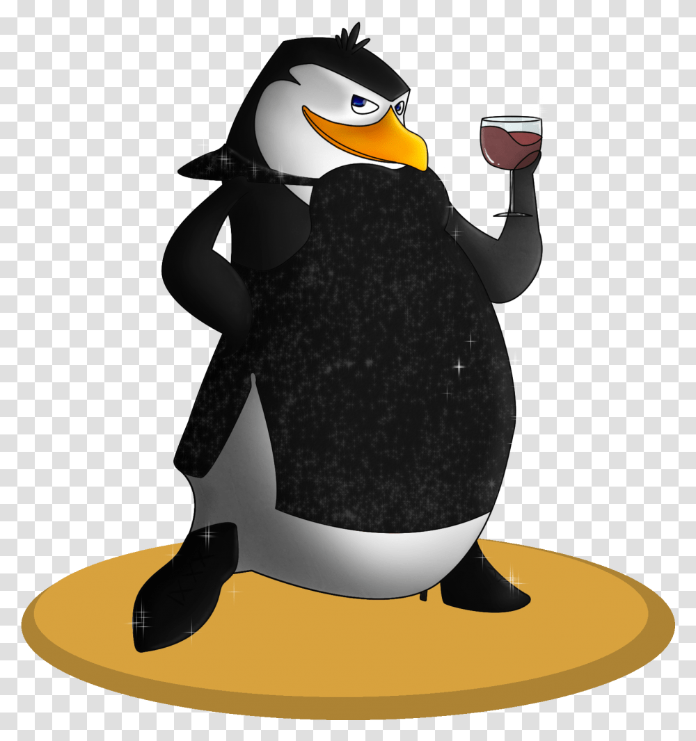 Classy King Penguin, Bird, Animal, Helmet Transparent Png
