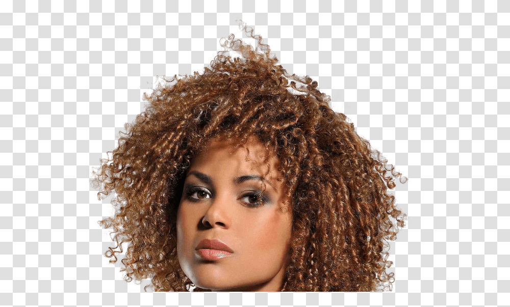 Classy Model Brown Kinky Curly Wig, Hair, Person, Human, Female Transparent Png