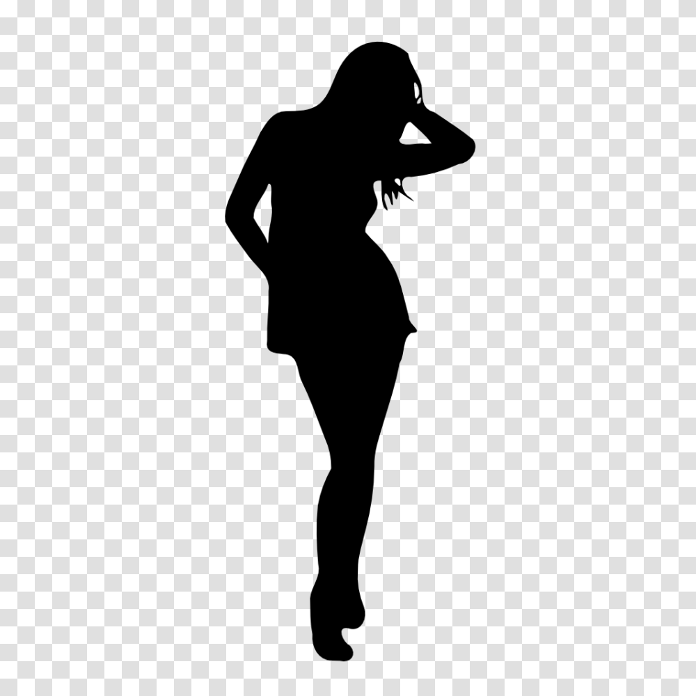 Classy Women With Martini Clipart, Silhouette, Person, Sleeve Transparent Png