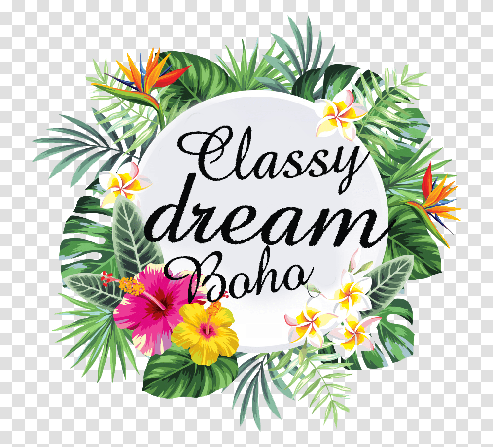 Classydreamboho Boho Logo, Bush, Vegetation, Plant, Graphics Transparent Png