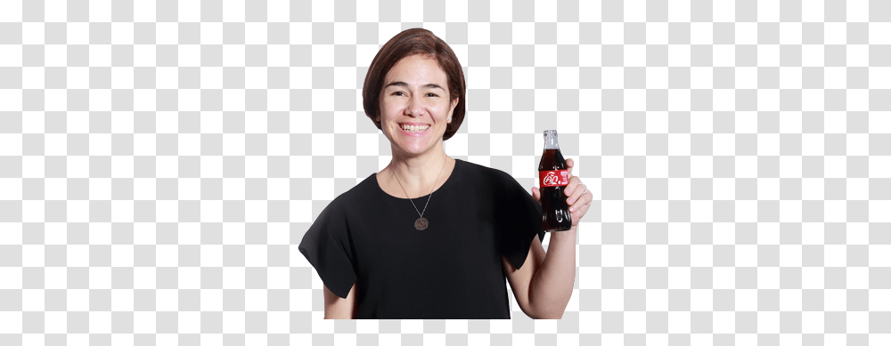 Claudia Navarro Tatler Thailand Coca Cola, Person, Human, Beverage, Drink Transparent Png