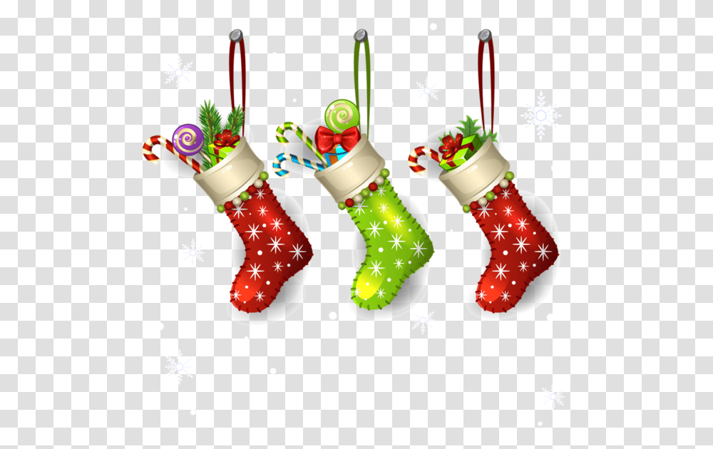 Claus Ornament Christmas Santa Stocking Free Frame Background Decorated Christmas Stocking, Gift Transparent Png