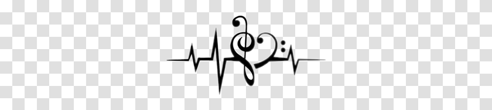 Clavedesol Corazon Music Heart Musica Music Decor Room For Boys, Stencil, Logo Transparent Png