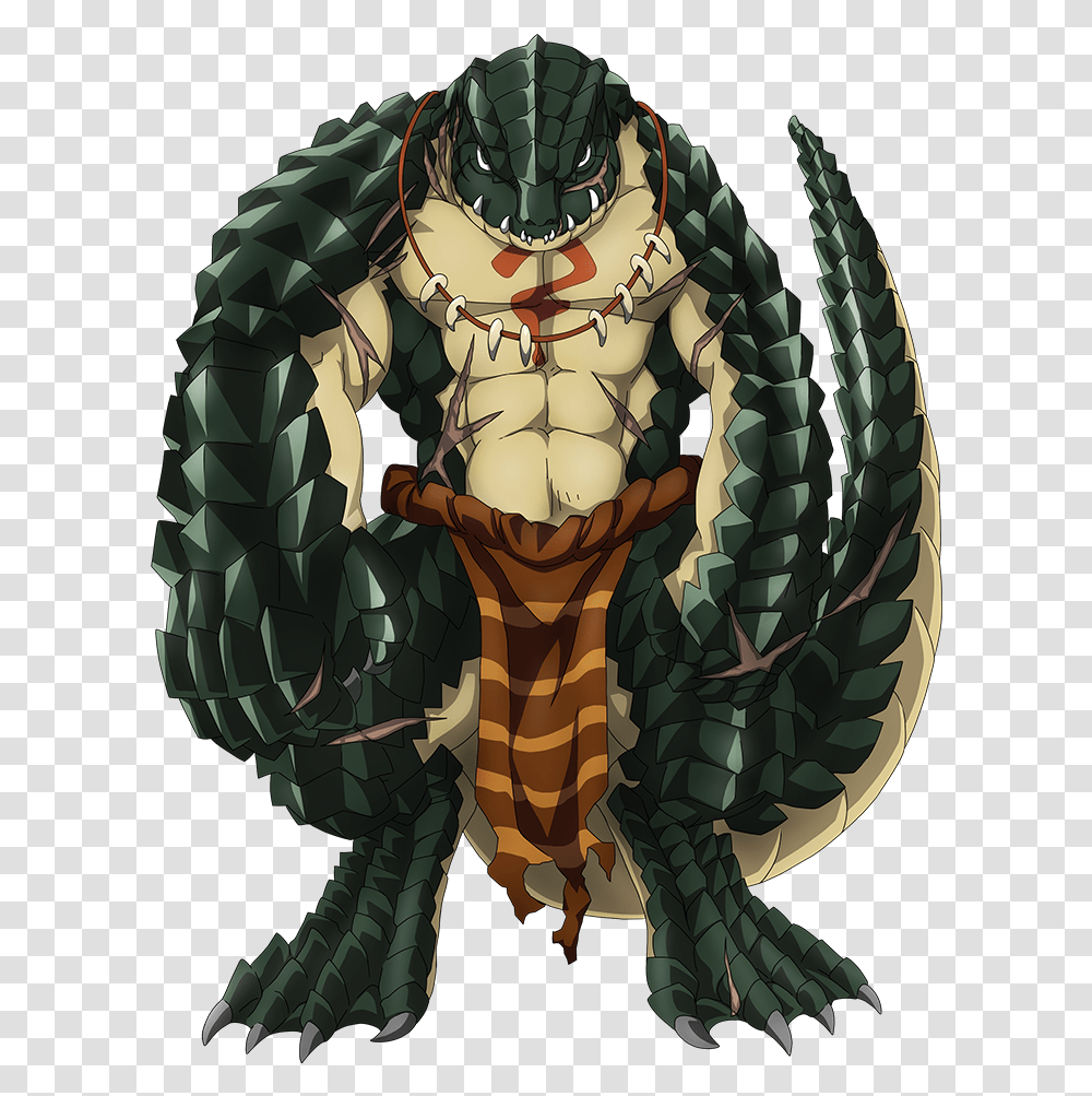 Claw Rip Lizardman Anime, Dragon, Statue, Sculpture, Art Transparent Png