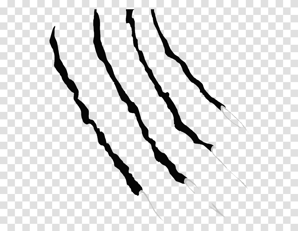 Claw Scratches Clipart Claw Scratch, Arrow, Bow, Weapon Transparent Png