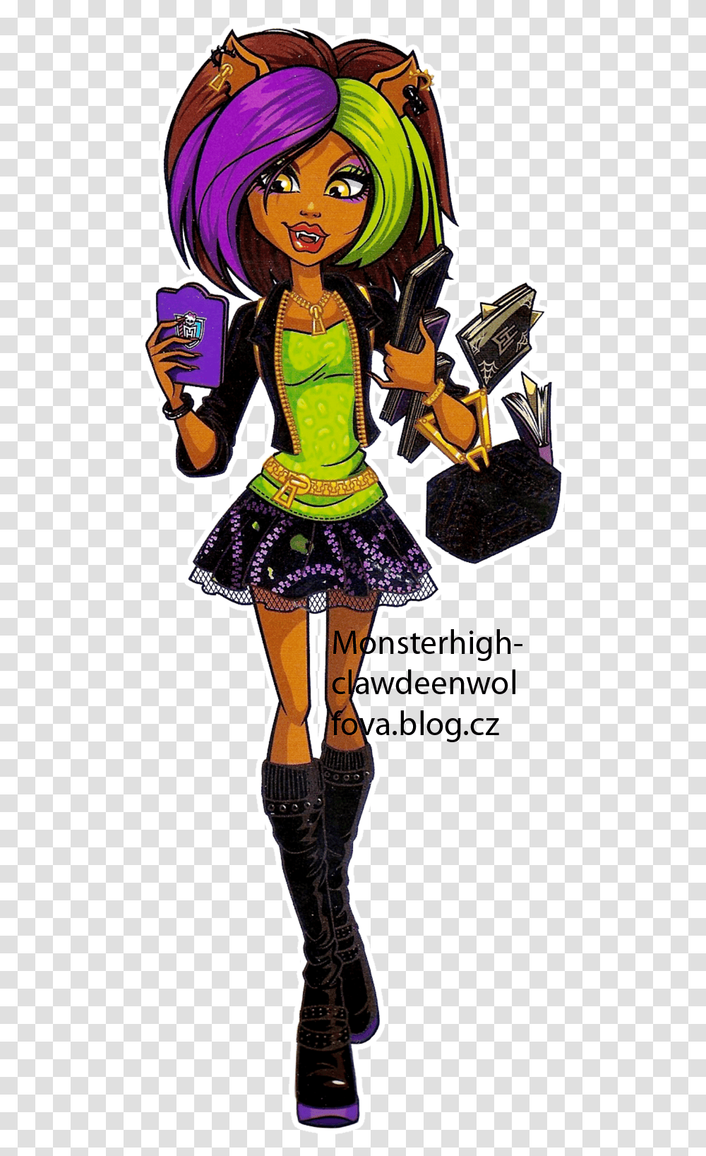 Clawdeen Wolf Clawdeen Wolf New Scaremester, Person, Costume, Leisure Activities Transparent Png